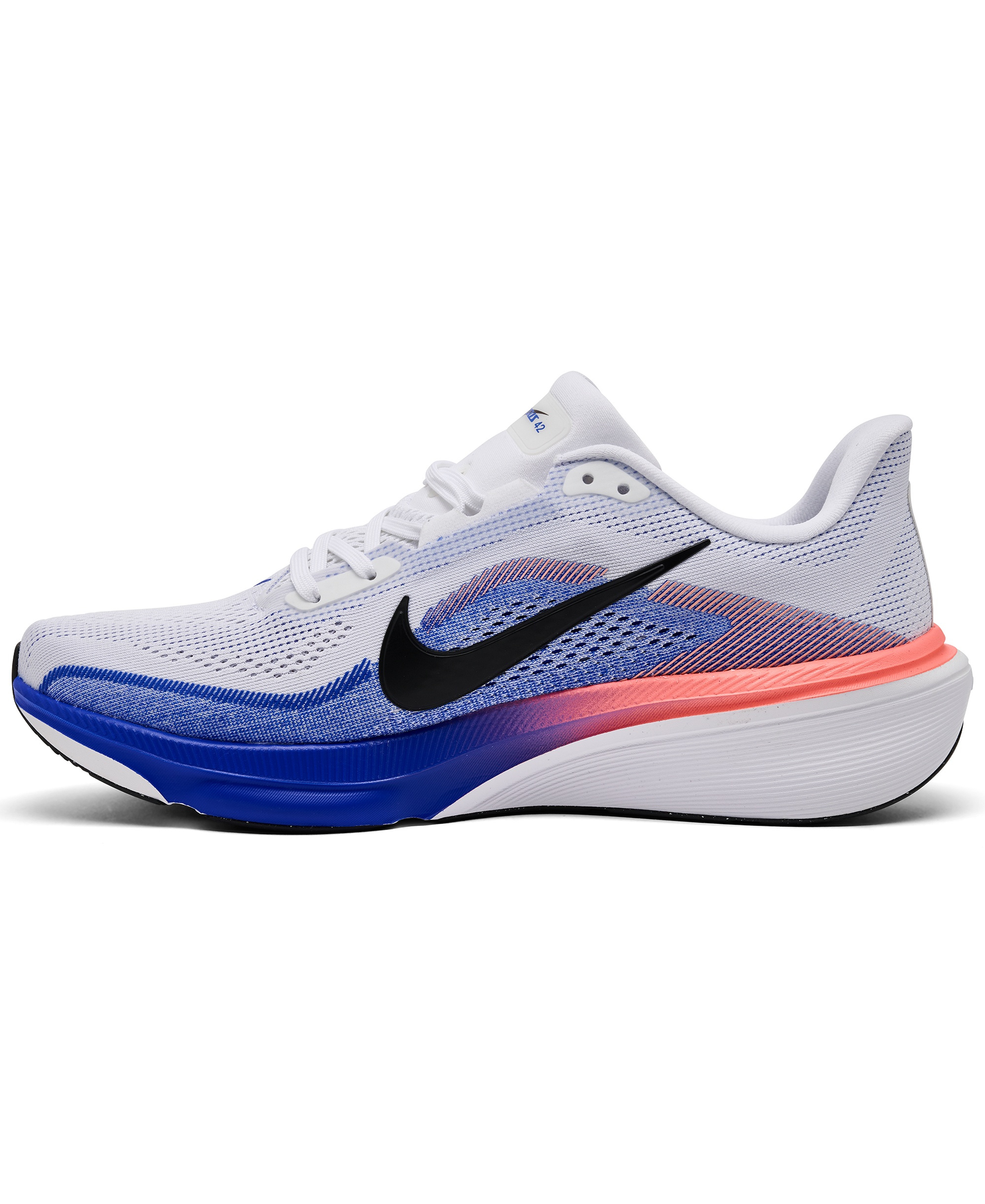 Nike Men's Pegasus 42 Running Sneakers from Finish Line - White, Blue, Pink