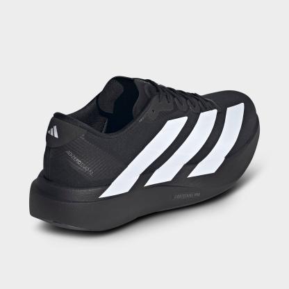 Men's adidas Adizero EVO SL Woven Running Shoes - Part 1 - Core Black/Cloud White/Carbon - Back view