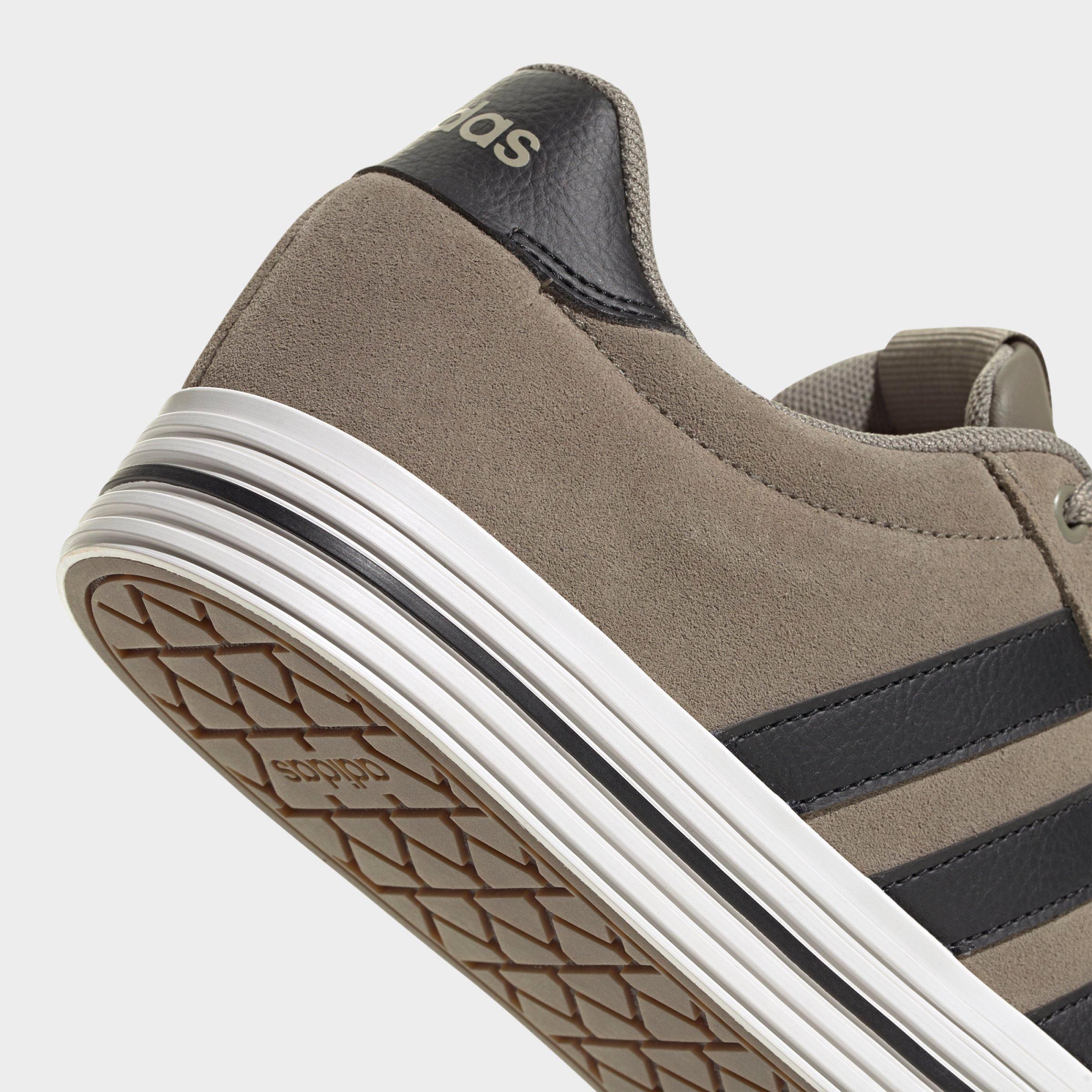 Men's adidas Daily 4.0 Casual Shoes (Big Kids' Sizes Available) - Part 1 - Clay/Core Black/Cloud White - Detail shot