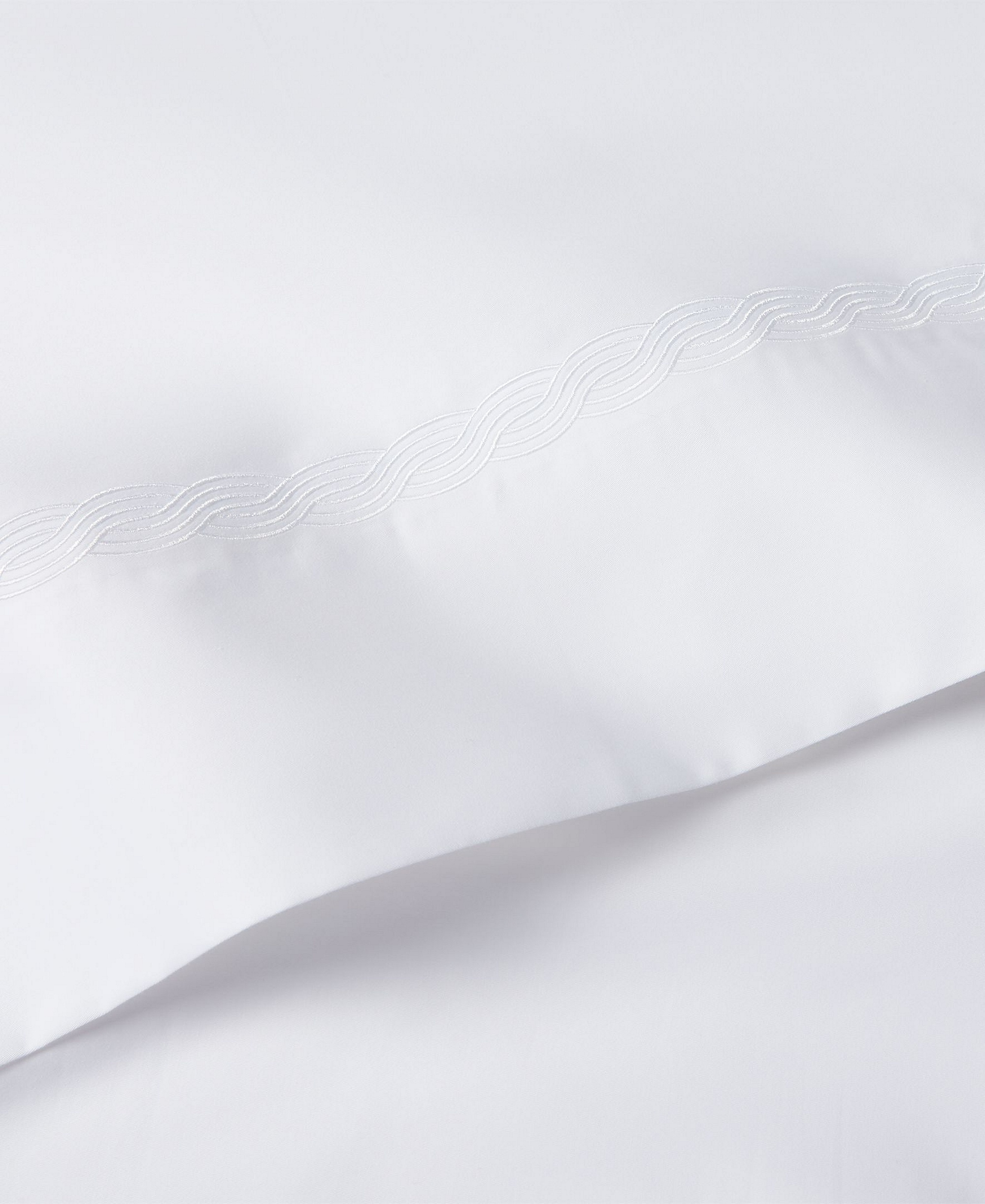 Lauren Ralph Lauren Spencer Cable Embroidery 4-Pc. Sheet Set, Queen - White