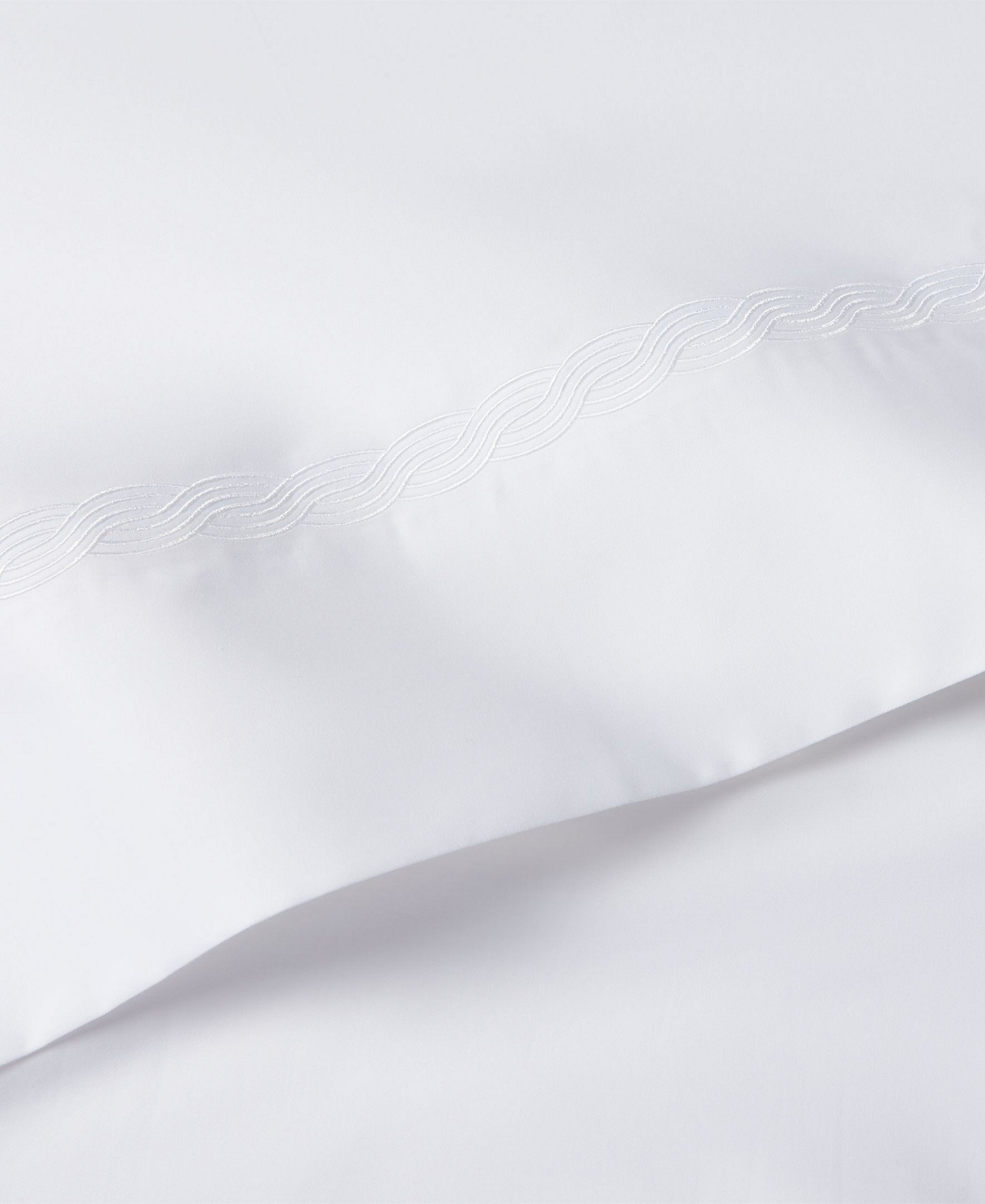 Lauren Ralph Lauren Spencer Cable Embroidery 4-Pc. Sheet Set, Queen - White