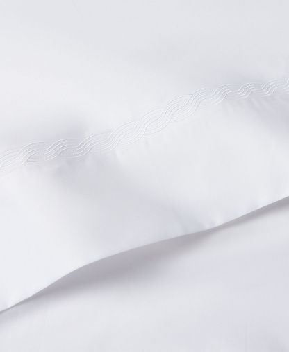 Lauren Ralph Lauren Spencer Cable Embroidery 4-Pc. Sheet Set, Queen - White