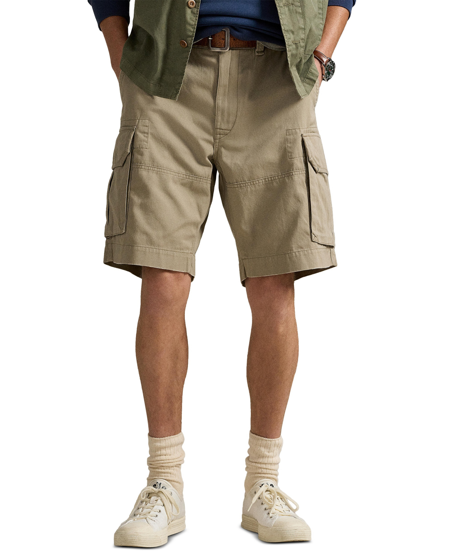 Polo Ralph Lauren Men's Shorts, 10.5" Classic Gellar Cargos - Hudson Tan