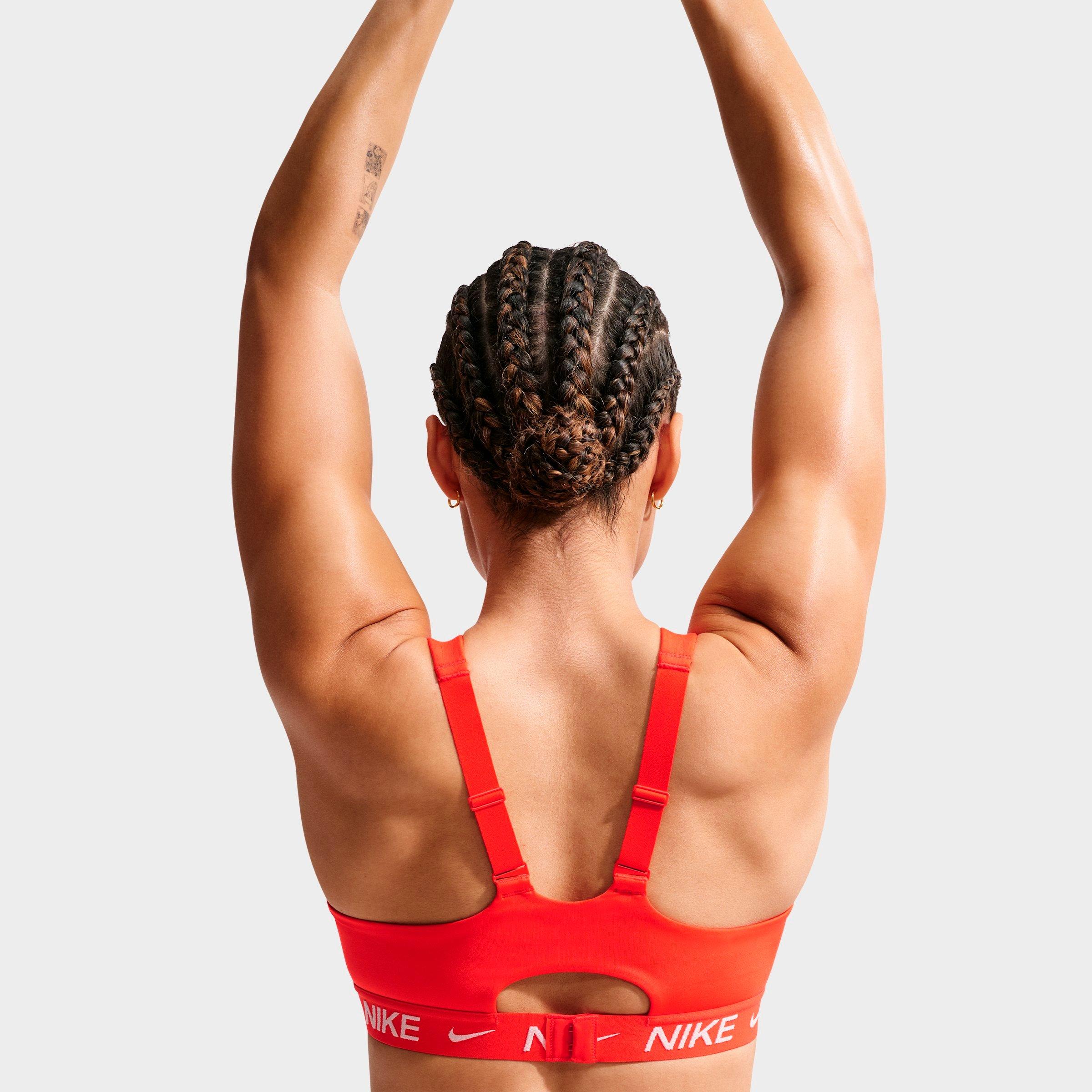 Women's Nithtke Dri-FIT Indy High Support Sports Bra - Light Crimson