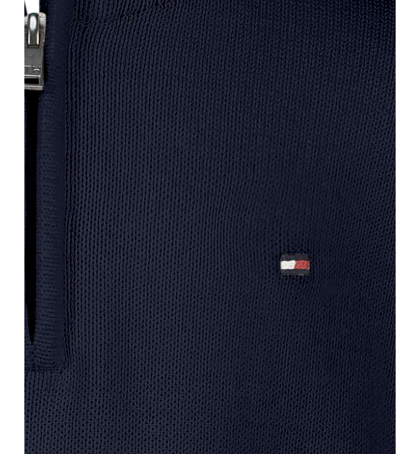 Tommy Hilfiger Boys' 8-20 Zipneck Cotton Quarter-Zip Sweater - Navy Blazer