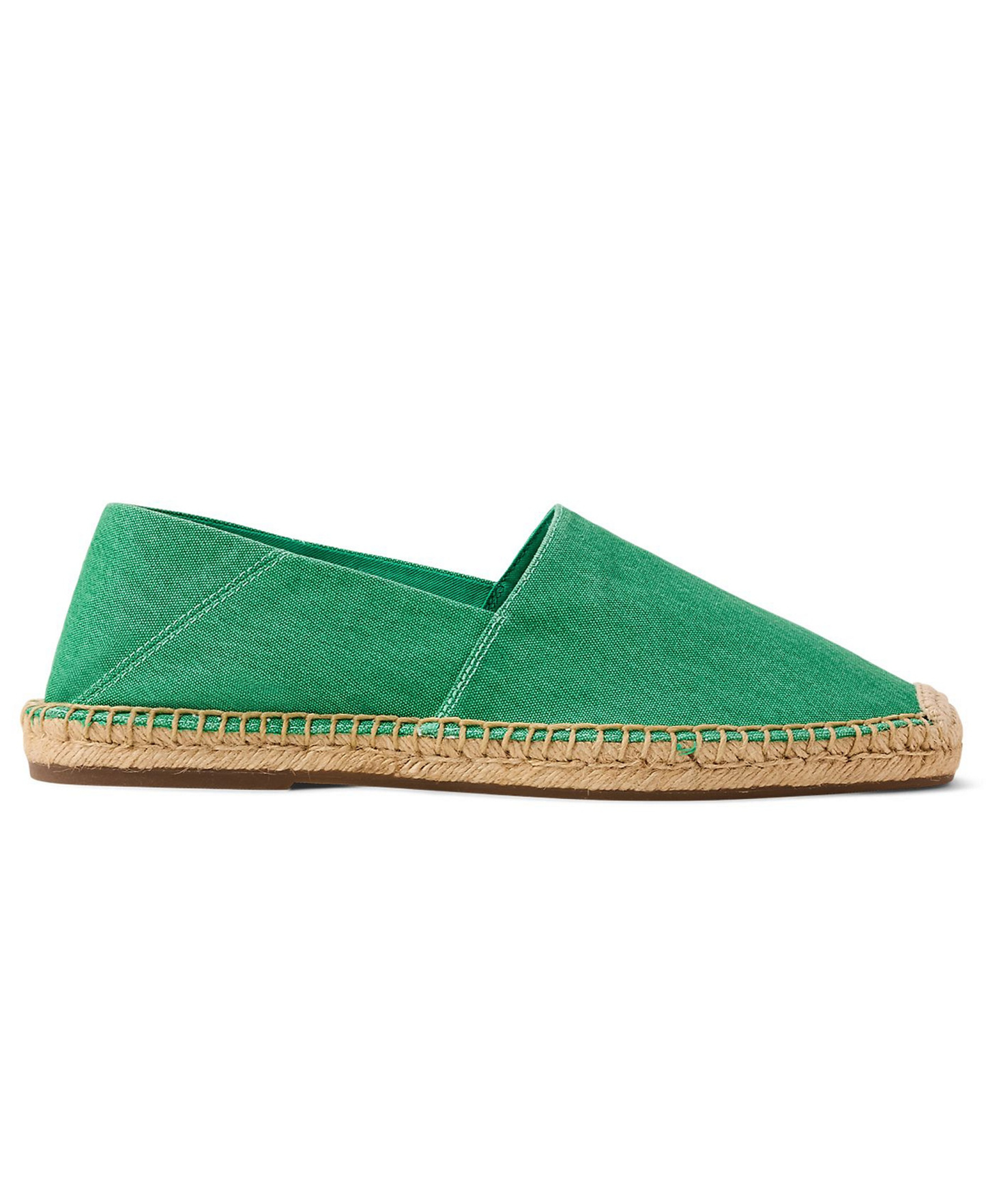 Polo Ralph Lauren Men's Cevio Washed Canvas Collapsible Heel Espadrilles - Green