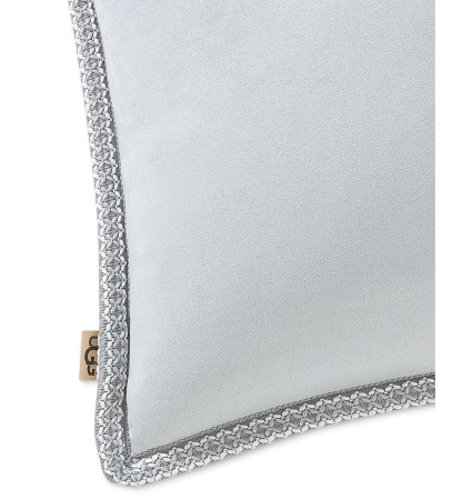 UGG® Kirkwood UGG Braid Decorative Pillow, 20" x 20" - Gray Violet