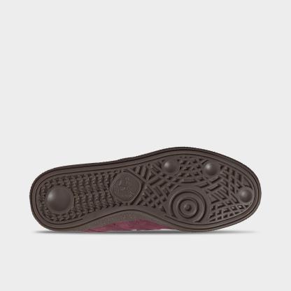 Women's adidas Originals Handball Spezial Loafer Casual Shoes - Part 2 - Maroon/Maroon/Gum - Bottom view