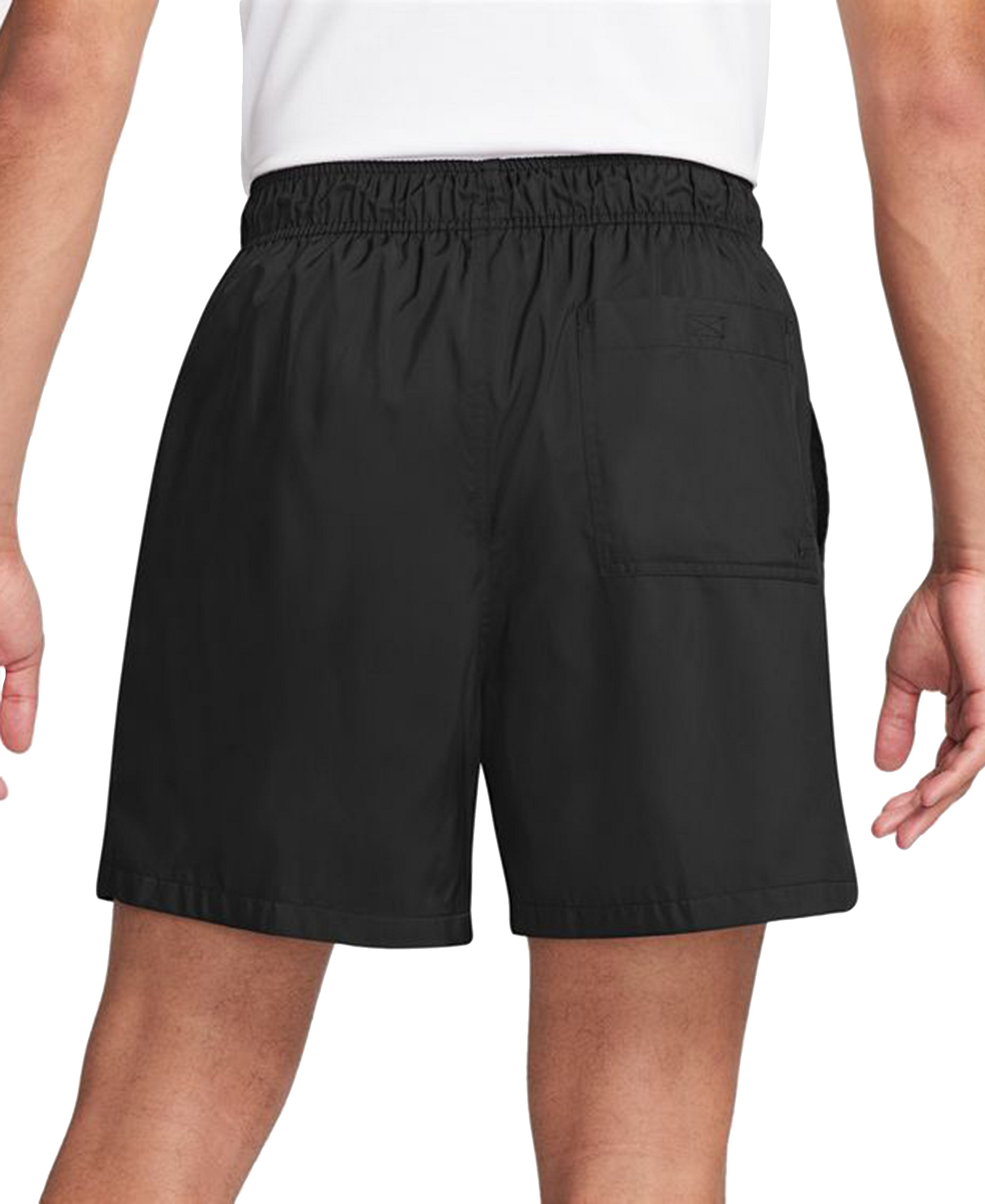 Nike Men's Club Flow Relaxed-Fit Drawstring Shorts - Black