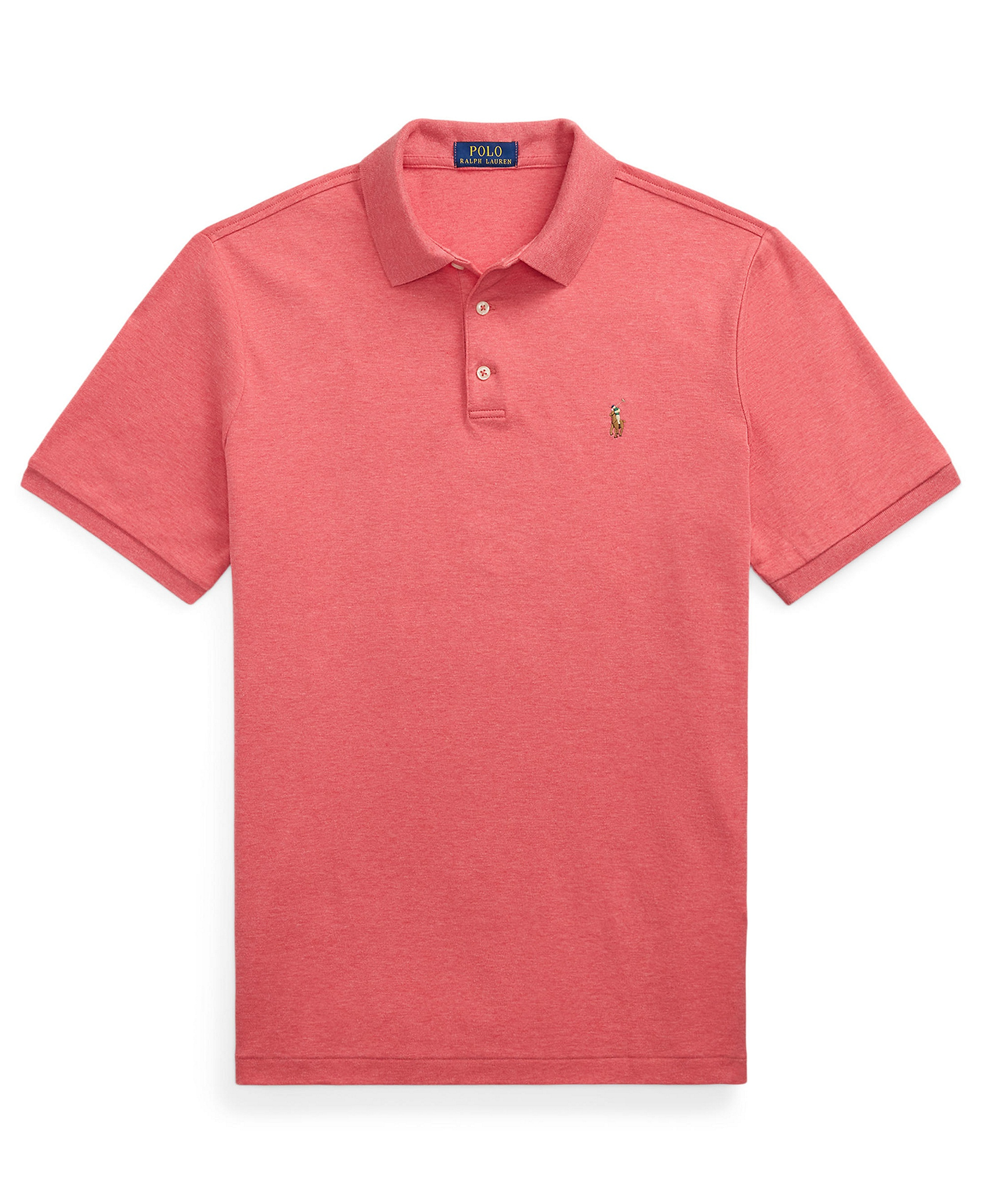 Polo Ralph Lauren Men's Custom Slim-Fit Soft Cotton Polo Shirt - Highland Rose Heather