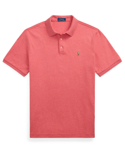 Polo Ralph Lauren Men's Custom Slim-Fit Soft Cotton Polo Shirt - Highland Rose Heather