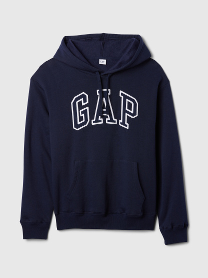 Relaxed Gap Logo Hoodie - navy uniform