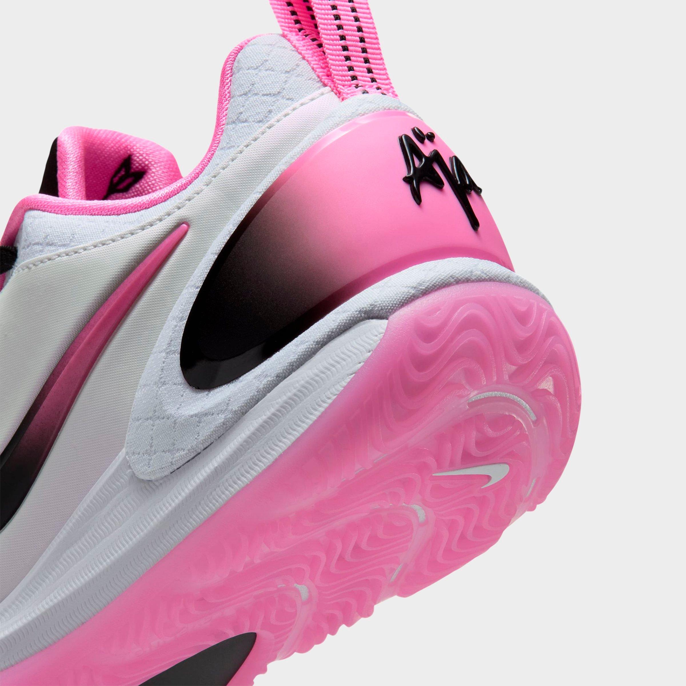 Nithtke A'Two A'ja Wilson Basketball Shoes - Part 1 - Pink Spell/White/Black - Detail shot