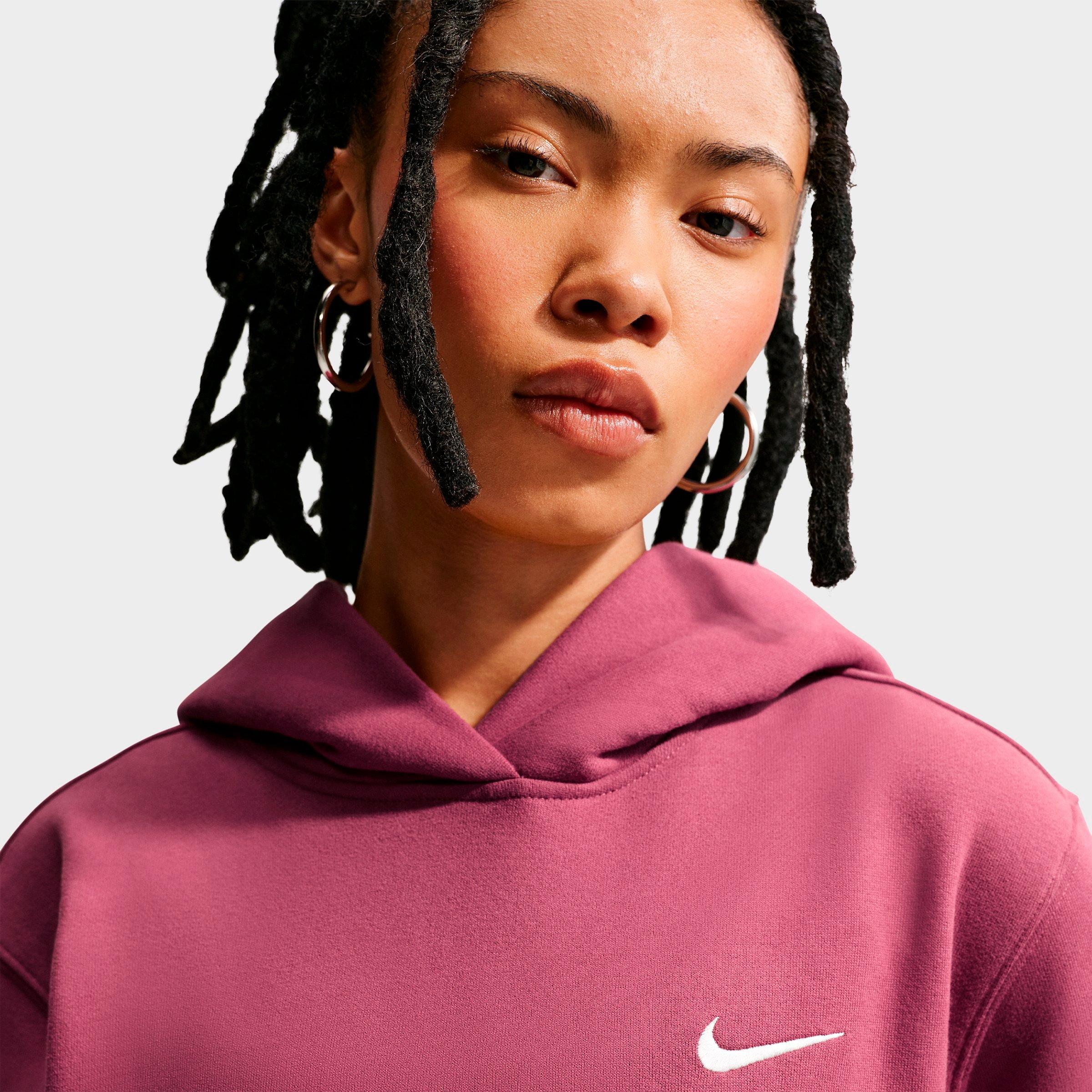 Women's Nithtke Studio Fleece Medium-Weight Pullover Hoodie - Pink Smoke/Sail