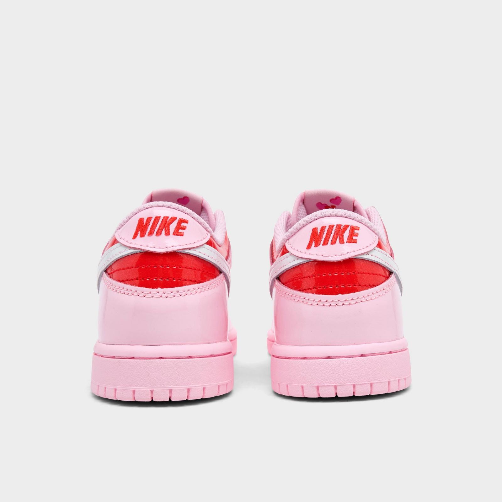 Girls' Little Kids' Nike Dunk Low Casual Shoes - Pink Foam/Summit White/Light Crimson