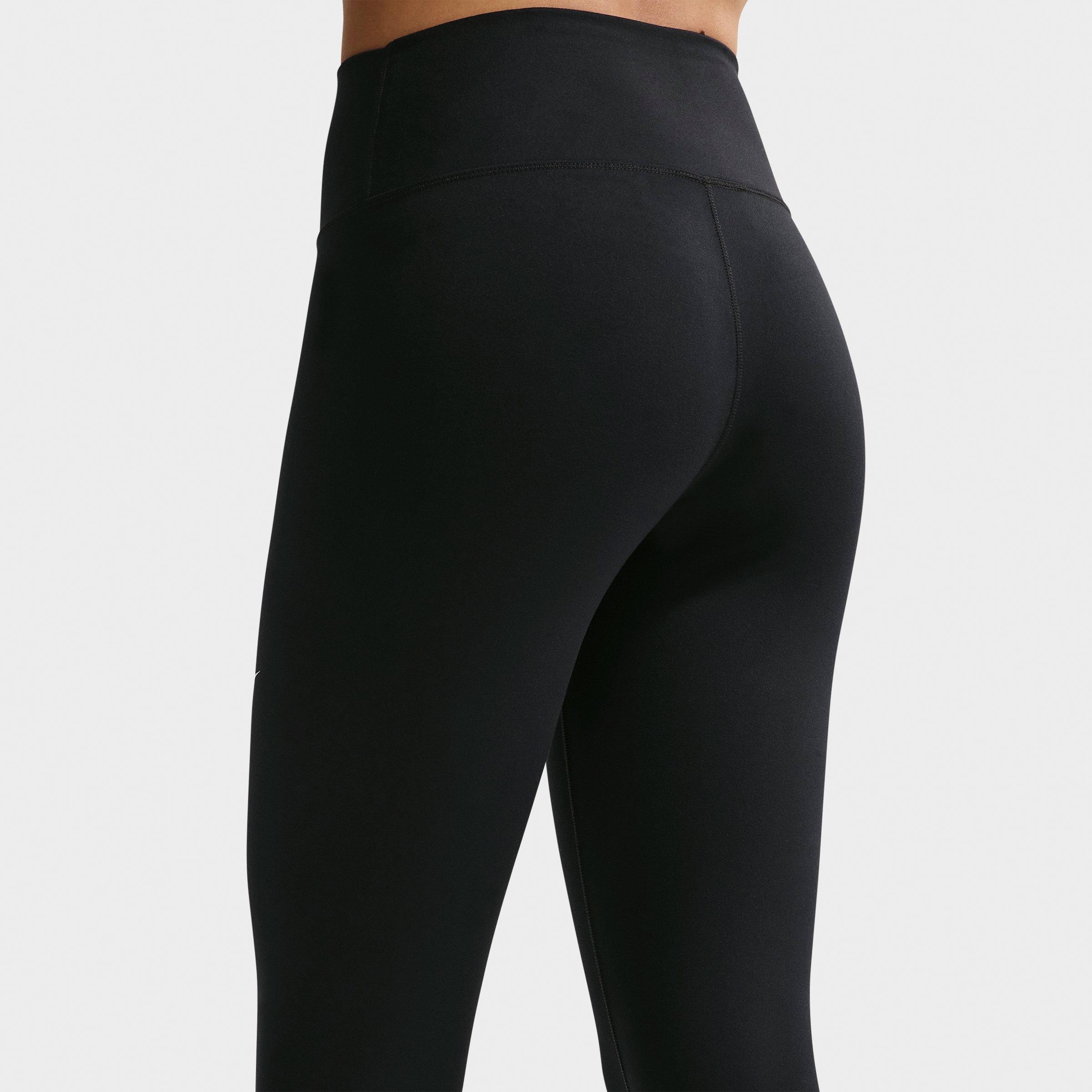Women's Nithtke One Dri-FIT High-Waisted Crop Leggings - Black/White