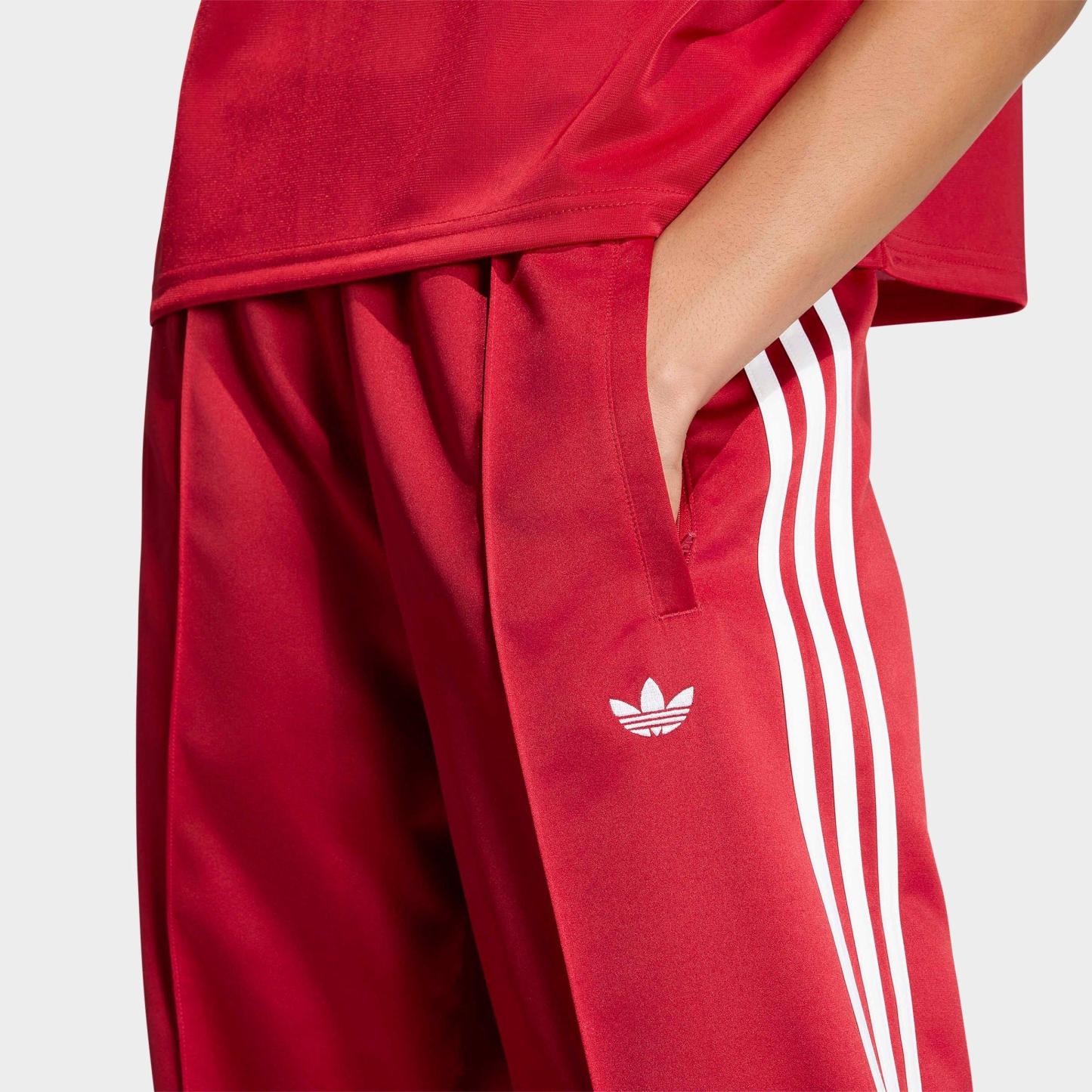 Women's adidas Originals Satin Superstar Loose Track Pants - Team Victory Red/White