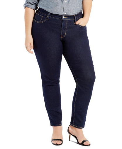 Levi's Women's 311 Mid Rise Shaping Skinny Jeans - Darkest Sky
