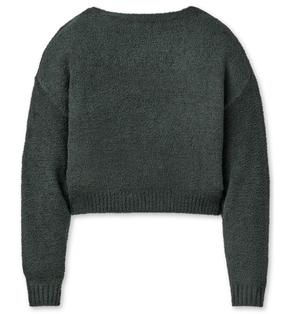 UGG Women's Novalie Slouchy Boat Neck Lounge Top - Green