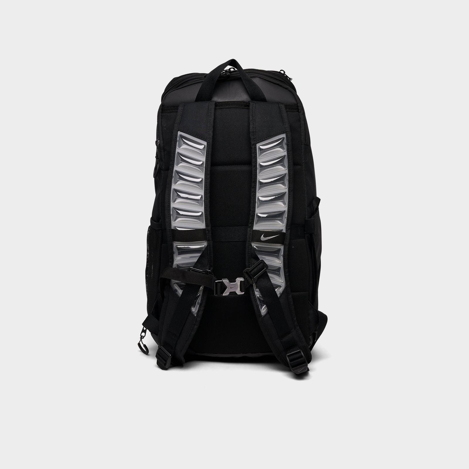 Nike Varsity Hoops Elite Backpack (32L) - Black/Black/Metallic Silver