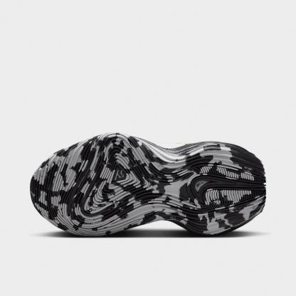 Little Kids' Nithtke Giannis Immortality 5 Basketball Shoes - Black/Light Smoke Grey/Volt - Bottom view