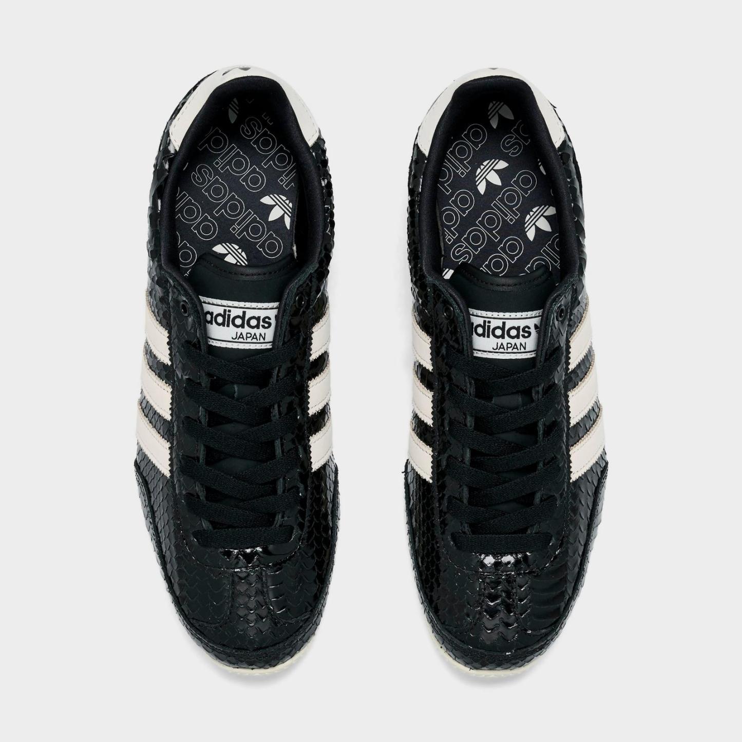 Women's adidas Originals Japan Croc Casual Shoes - Black Patent Leather Croc/Core Black/Off White - view 5