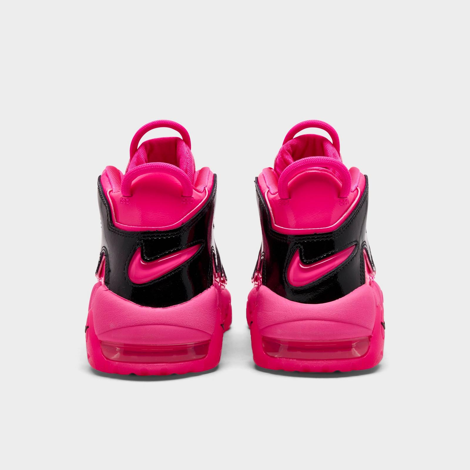 Women's Nike Air More Uptempo SE Basketball Shoes - Pink Blast/Black