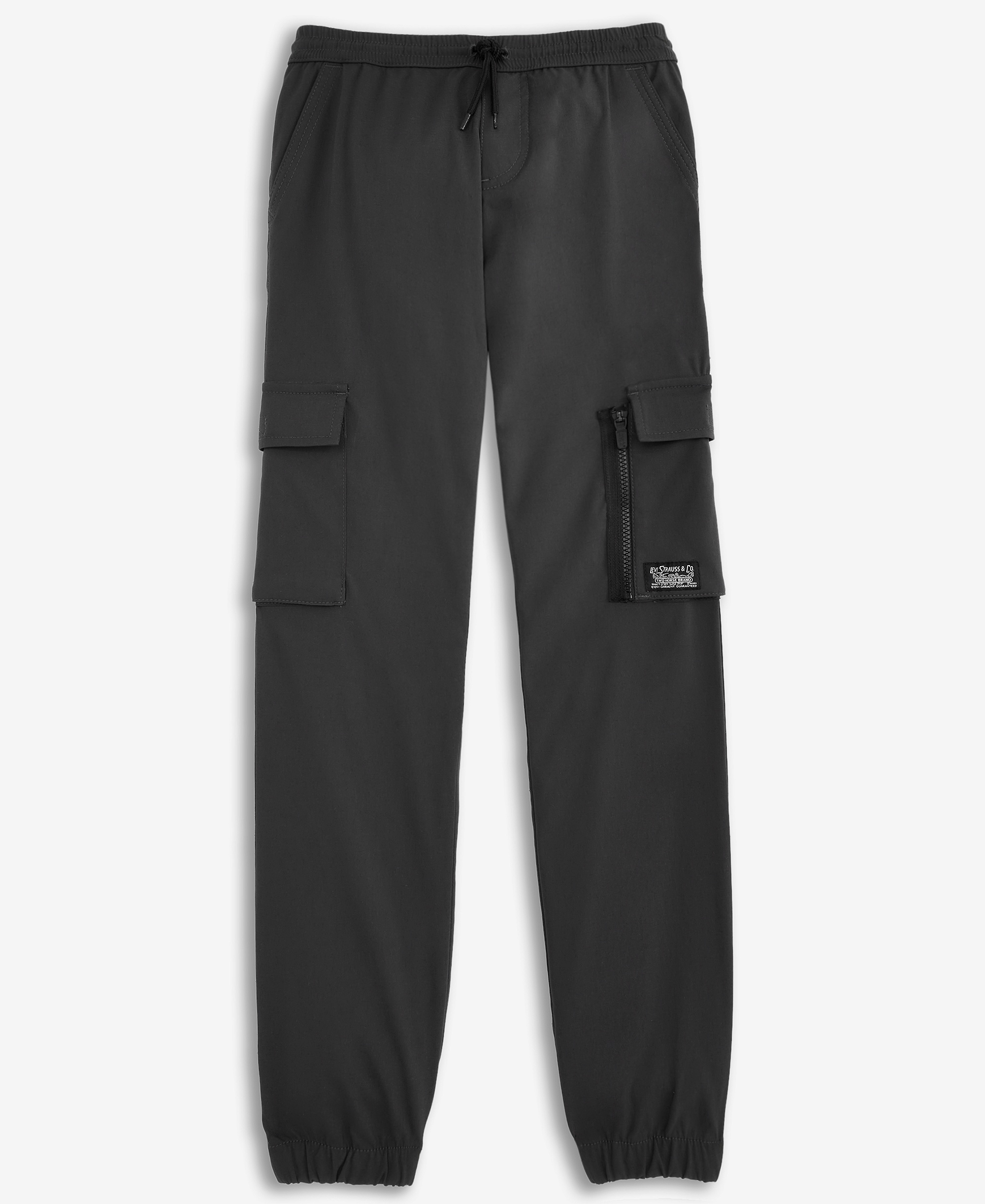 Levi's Big Boys Tech Stretch Cargo Jogger Pants - Pirate Black