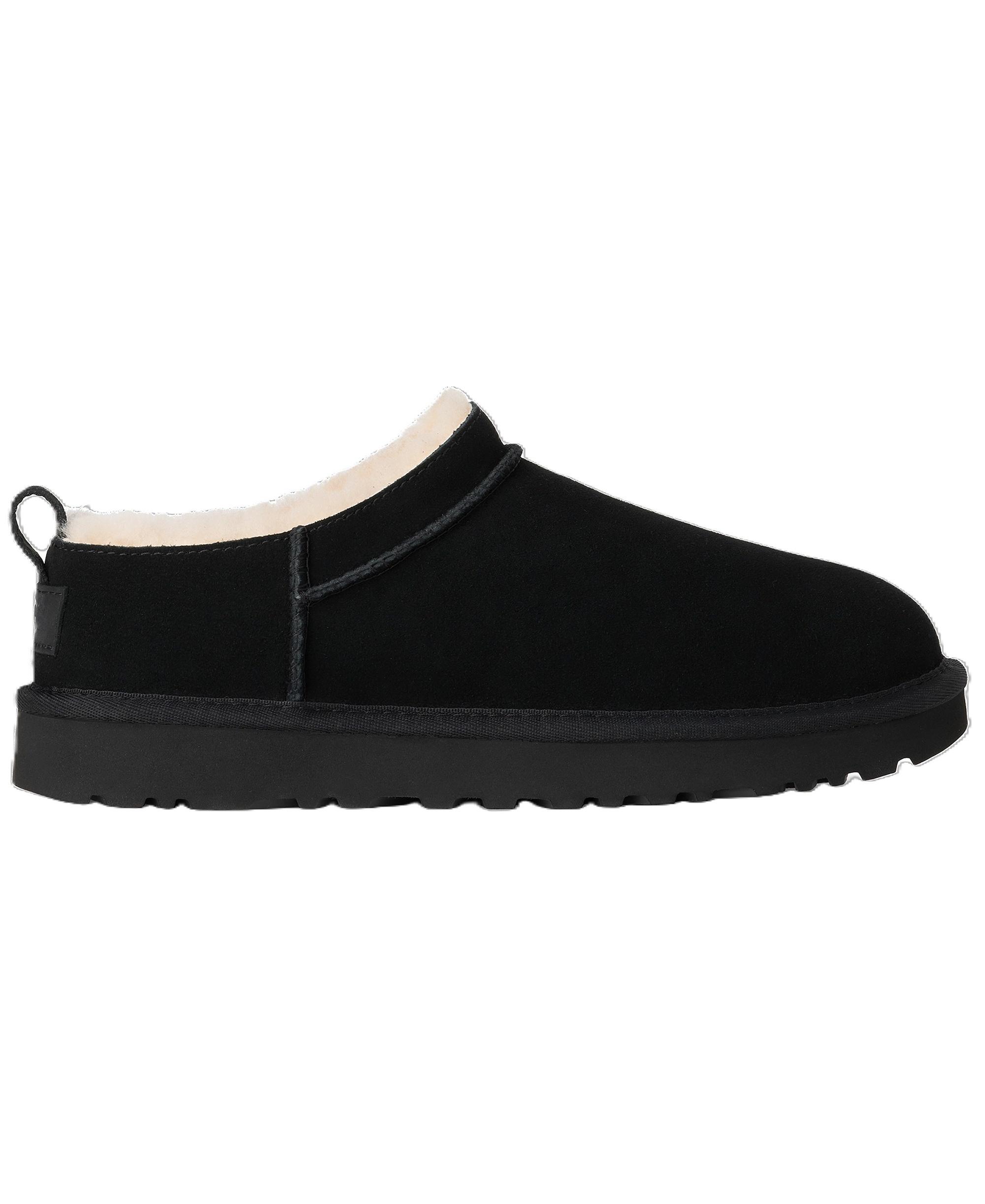 UGG® Women's Classic Micro Pull Tab Round Toe Booties - Black