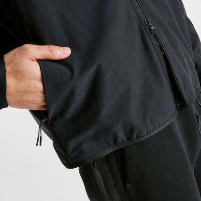 Men's Nithtke Tech Shori Knit Full-Zip Windbreaker Jacket - Black/Black