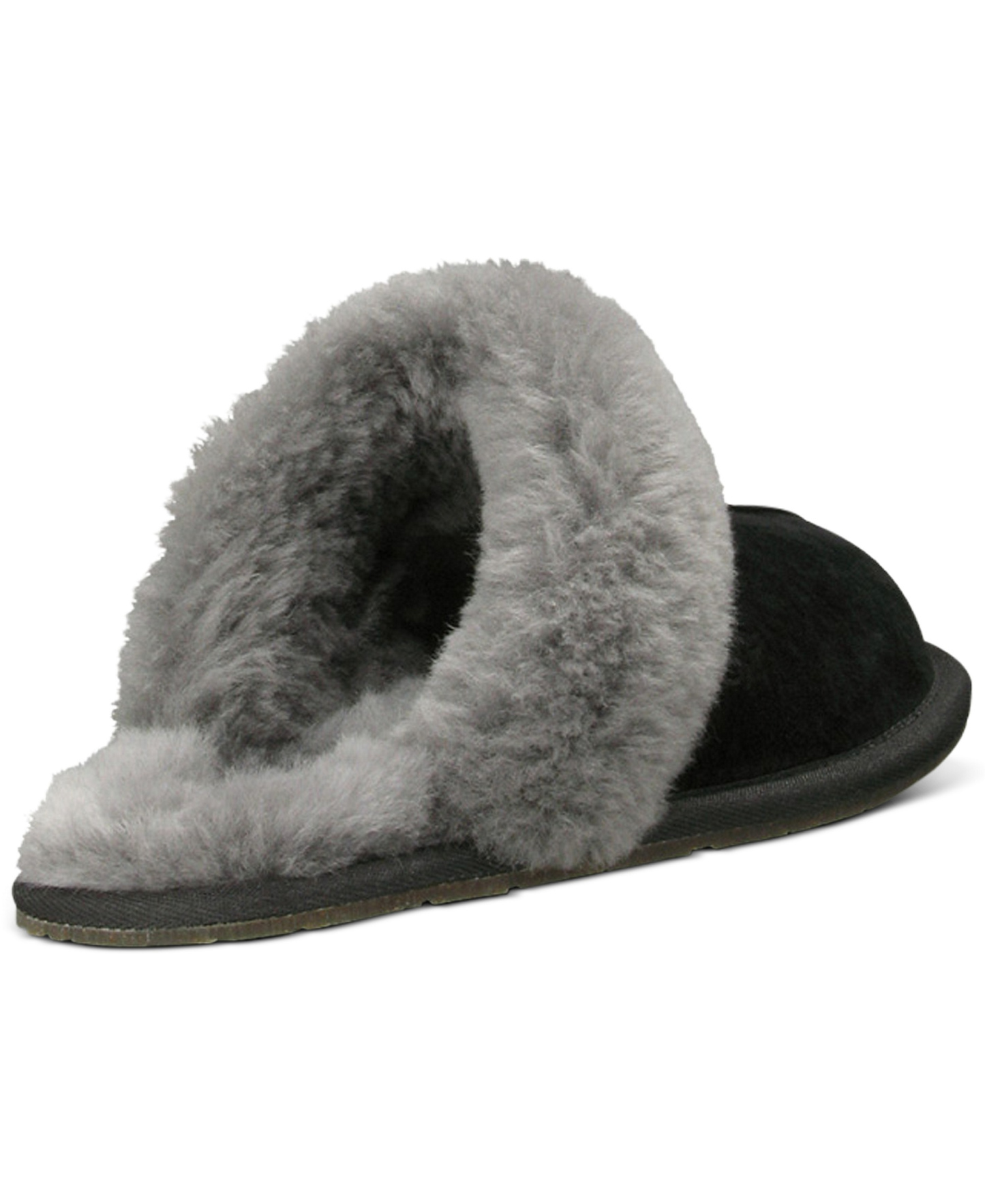UGG® Women's Scuffette II Slip-On Slippers - Black/Gray