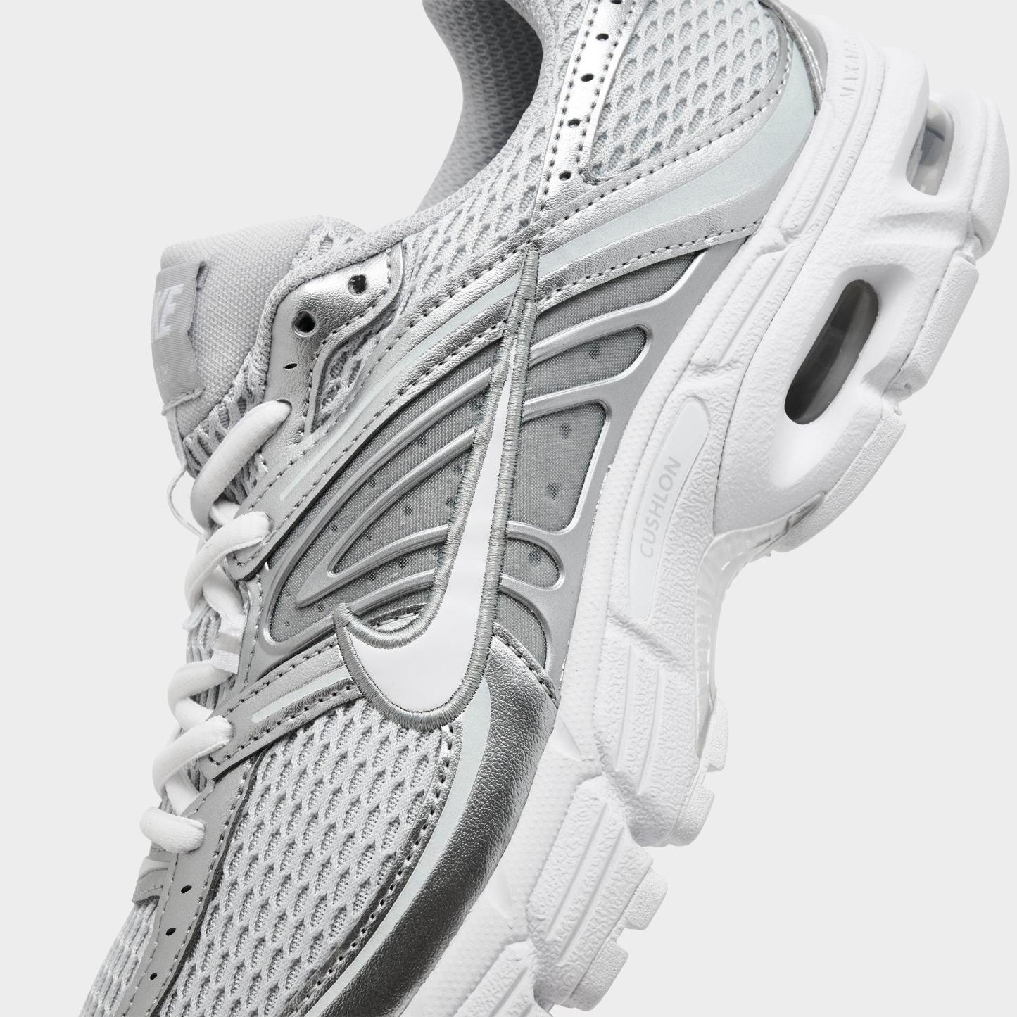 Women's Nithtke Air Max Moto 2K Casual Shoes - Part 3 - Grey Fog/Metallic Silver/White - Detail shot