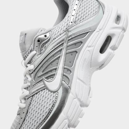 Women's Nithtke Air Max Moto 2K Casual Shoes - Part 3 - Grey Fog/Metallic Silver/White - Detail shot