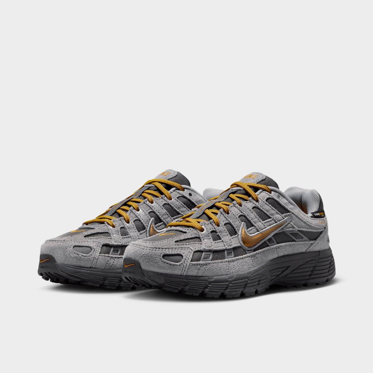 Big Kids' Nike P-6000 Casual Shoes - Medium Ash/Pencil Point/Cement Grey/Golden Hops