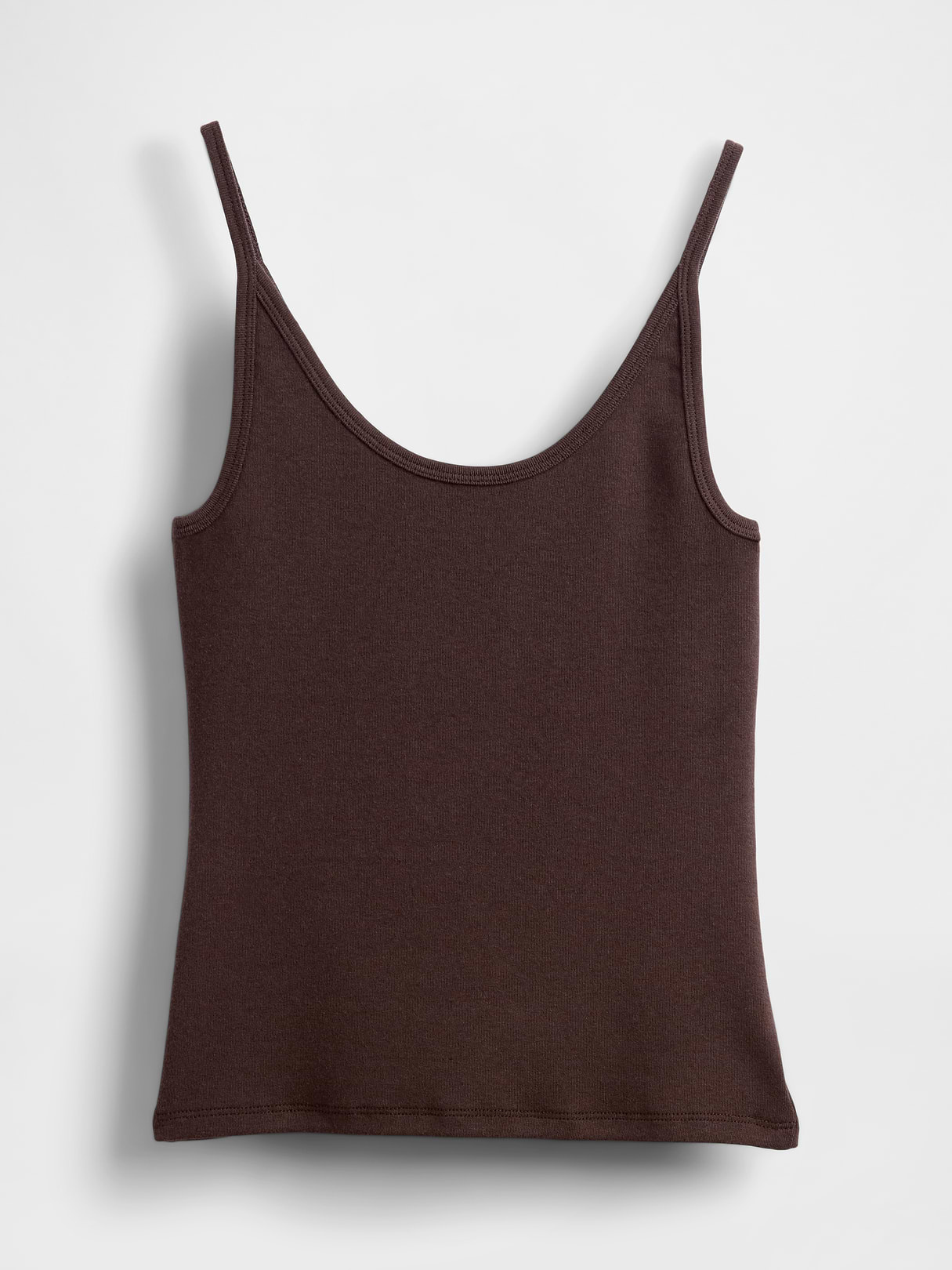 Modern Crop Cami - Terra brown