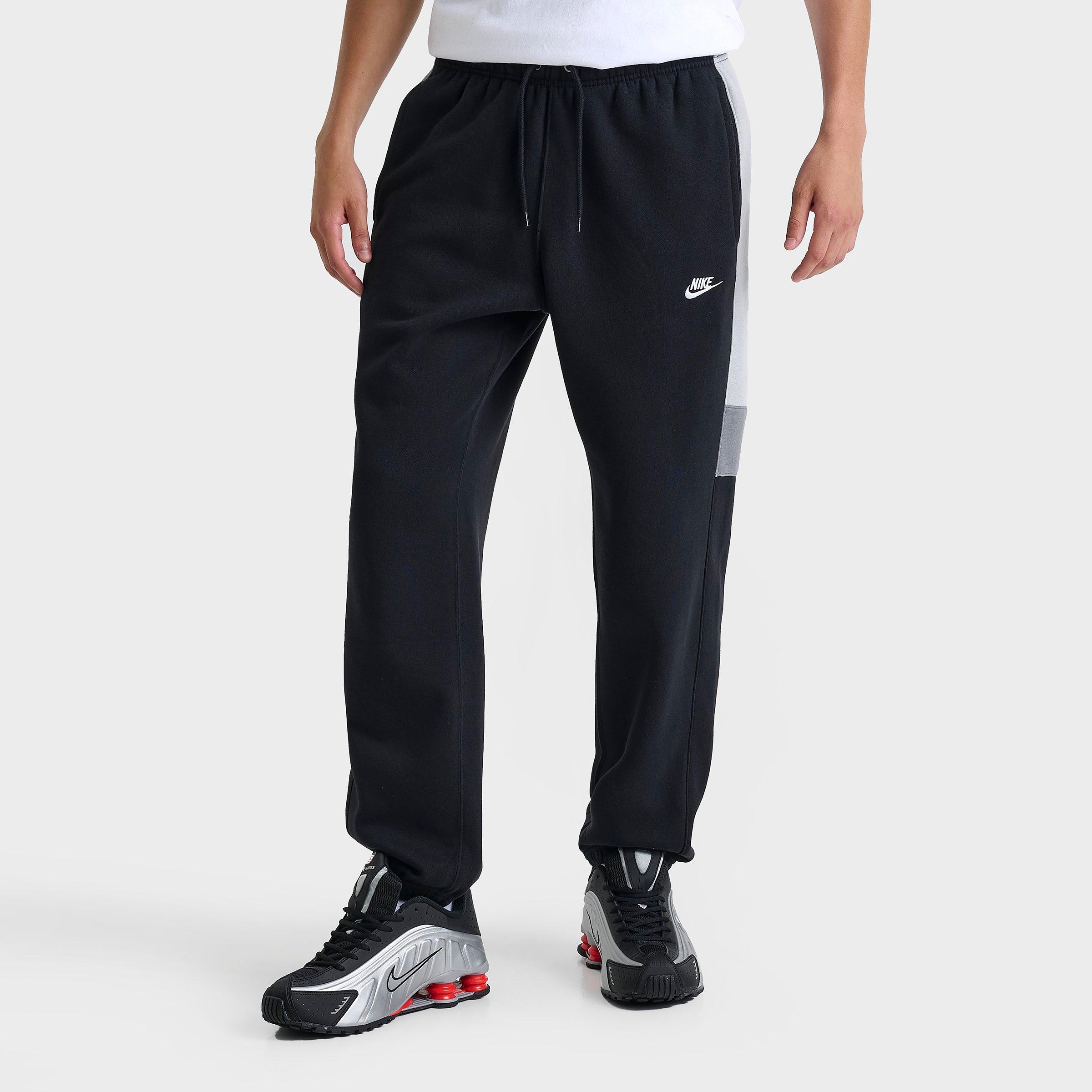 Men's Nithtke Club Fleece Tracksuit Jogger Pants - Black/Grey