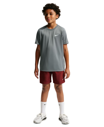 Nike Boys' and Girls' 6-20 Legend Dri-FIT Logo Graphic T-Shirt - Gray