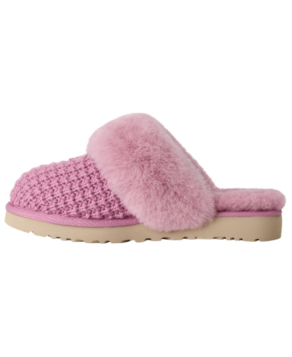 UGG® Women's Cozy Faux-Shearling Round Toe Slippers - Dusty Orchid