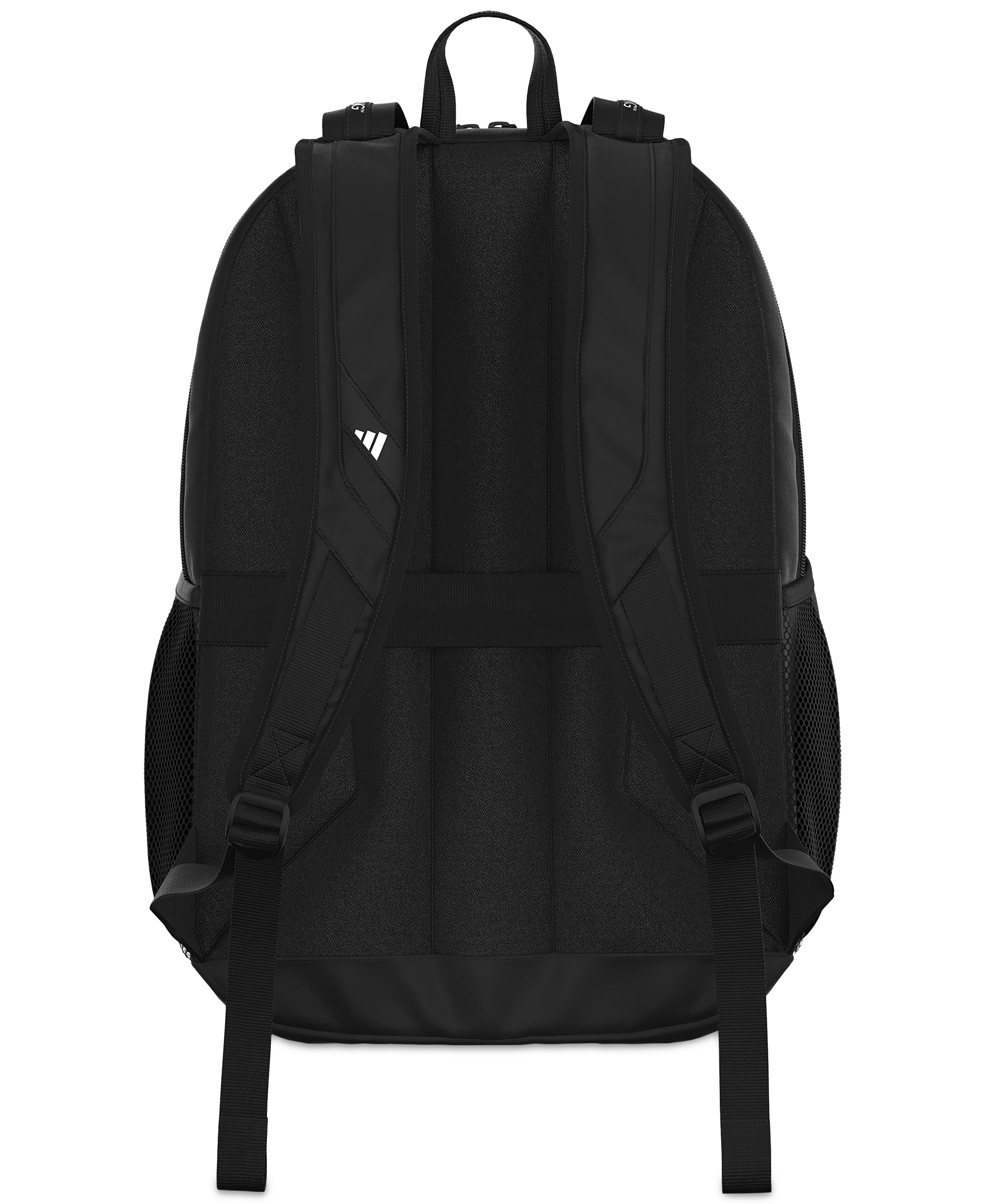 adidas Men's Multi-Compartment Design Backpack Messenger - Black/Black