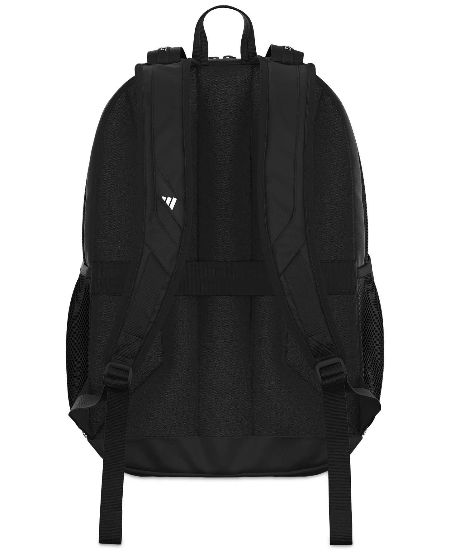 adidas Men's Multi-Compartment Design Backpack Messenger - Black/Black