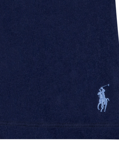 Polo Ralph Lauren Boys' 8-20 Cotton Stretch Boxer Briefs, 3-Pack - Office Blue/White