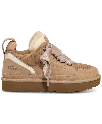 UGG® Women's Lowmel Lace-Up Sneaker Booties - Sand