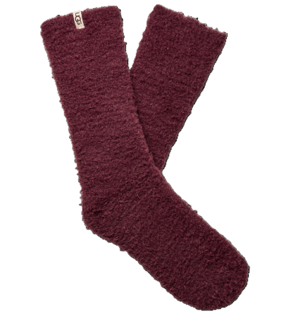 UGG Women's Teddi Cozy Crew Socks - Wild Grape