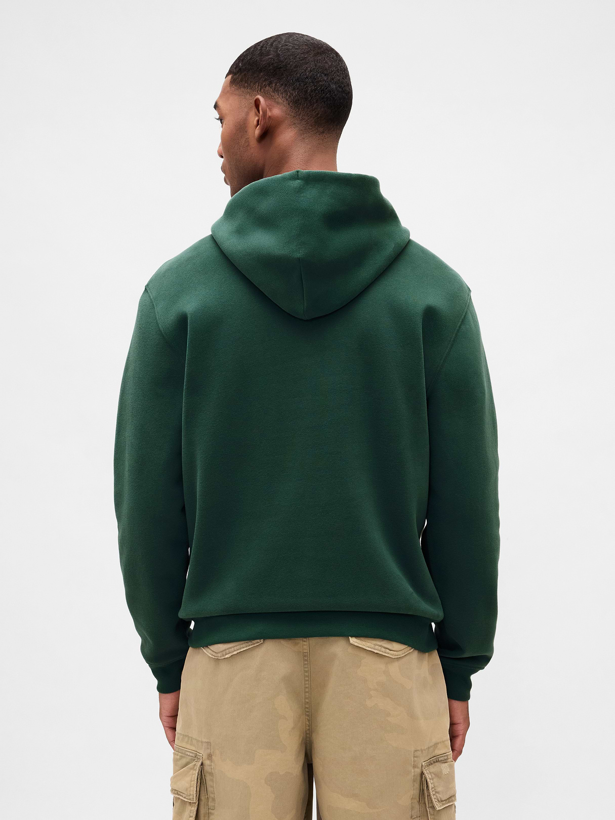 Adult VintageSoft Arch Logo Hoodie - deep hunter