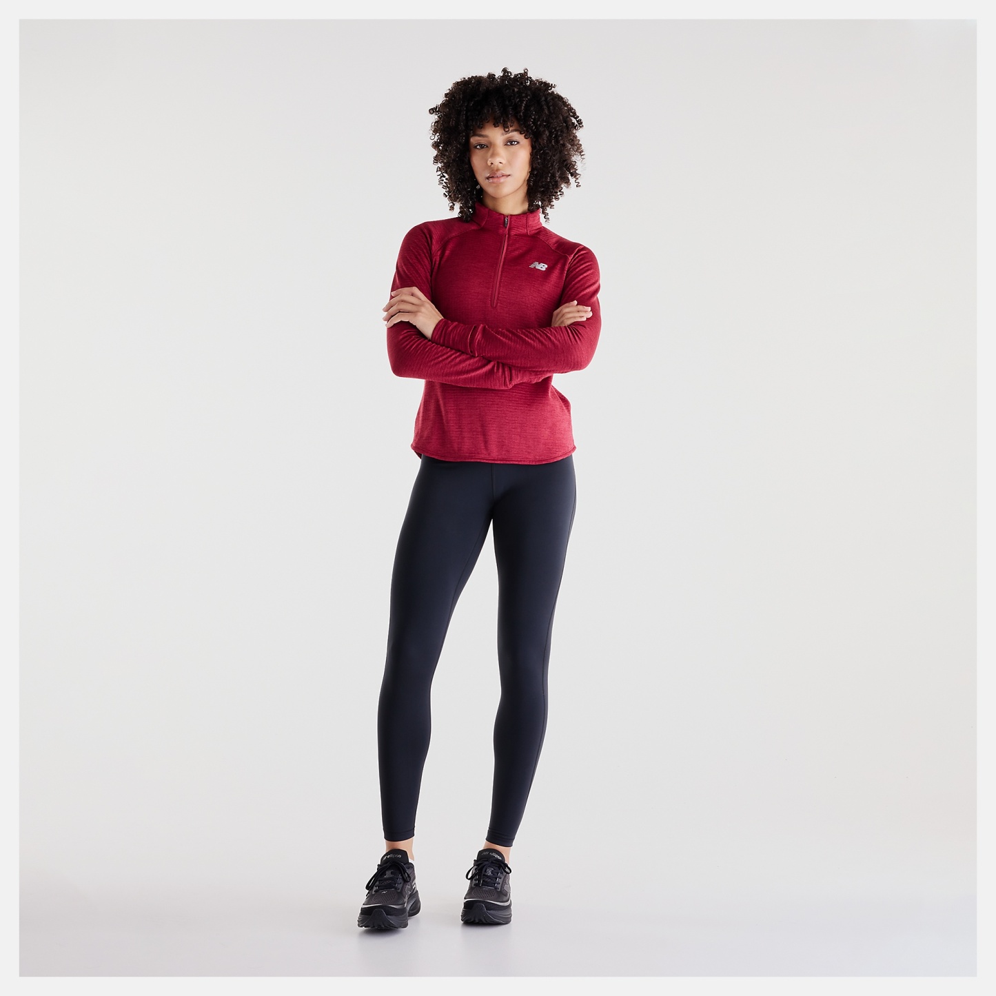 New Balance Athletics Heat High Rise Legging 27", WP43254BK