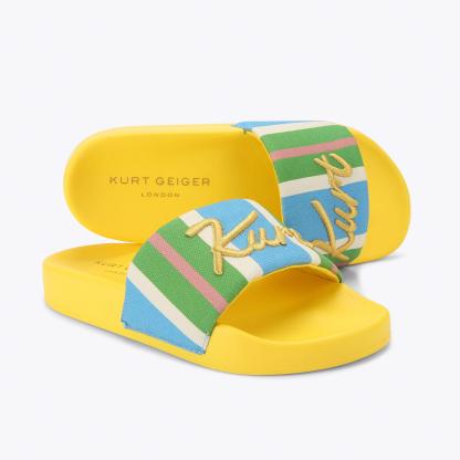 Kurt Geiger London Kurt's Cabana Kurt Meena Slide - Multi Colored - view 4