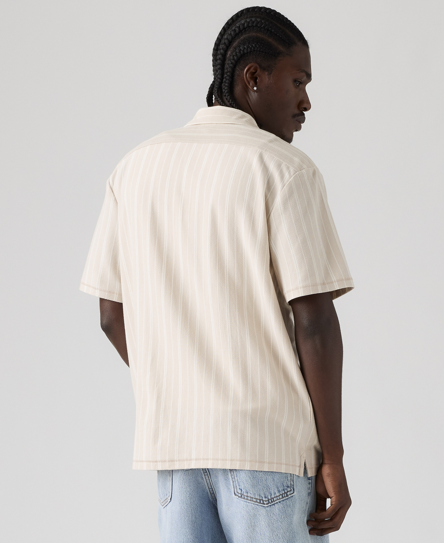 Levi's Men's Wood Side Camp Shirt - Cream