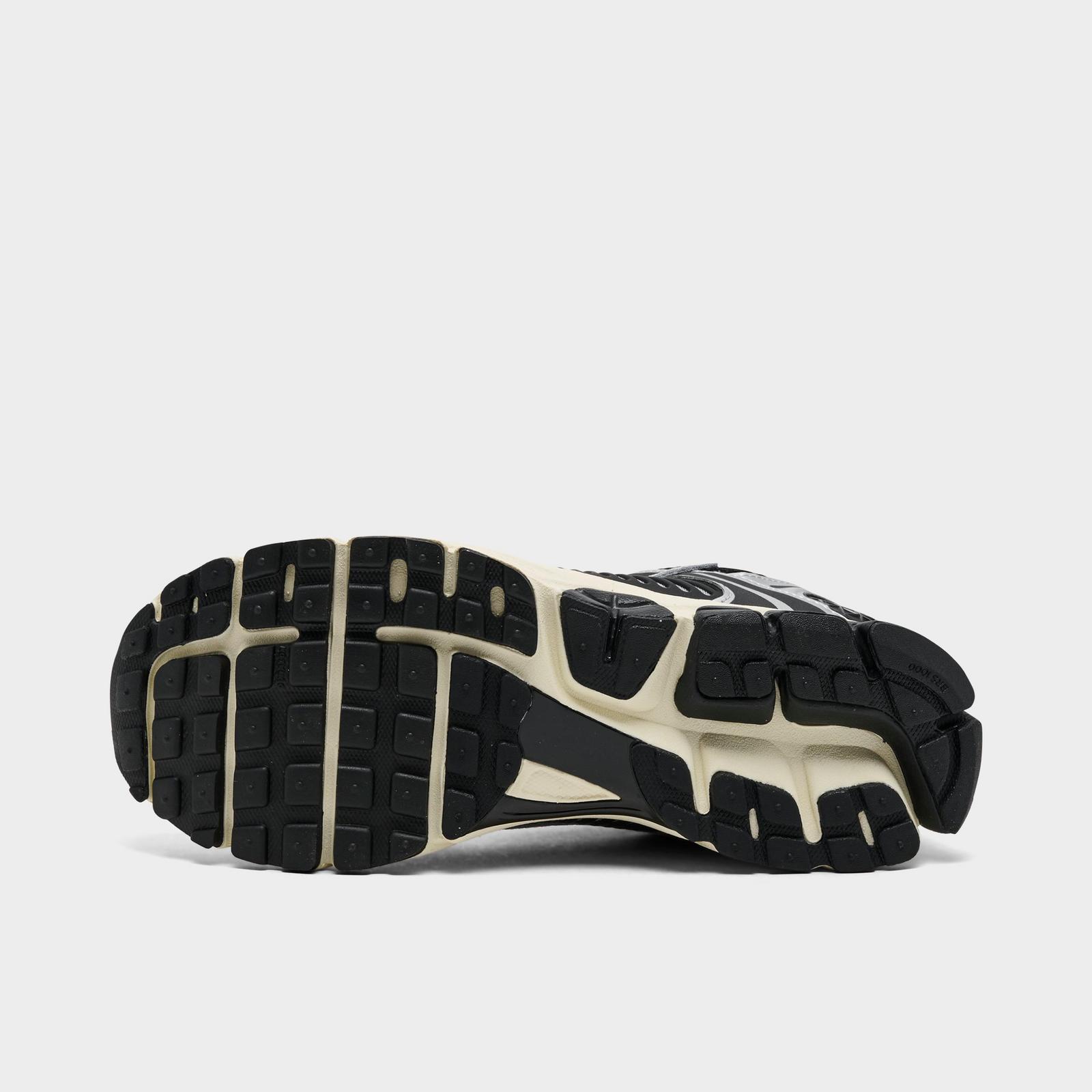 Men's Nike Zoom Vomero 5 Casual Shoes - Black/Metallic Silver/Coconut Milk/Chrome