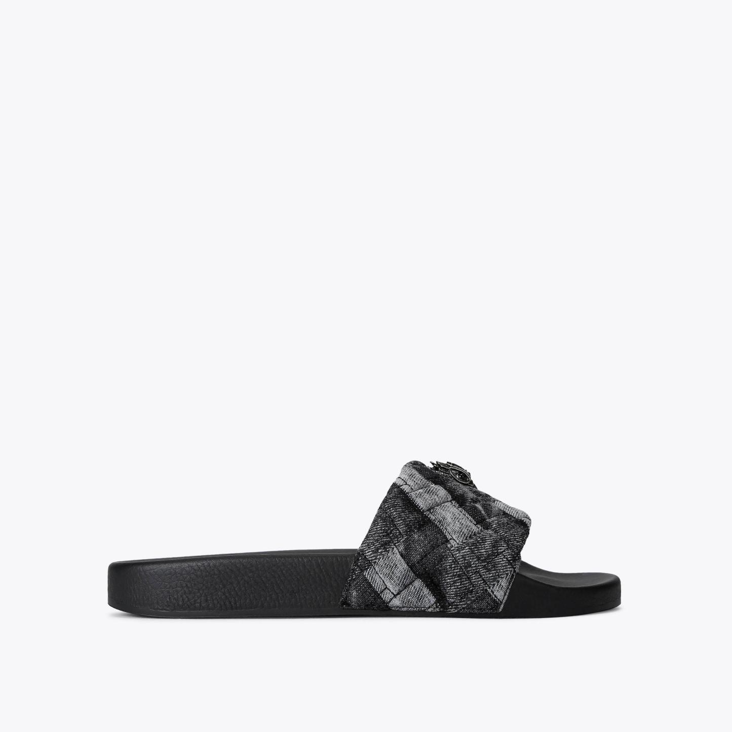 Kurt Geiger London Meena Eagle Slide - Black