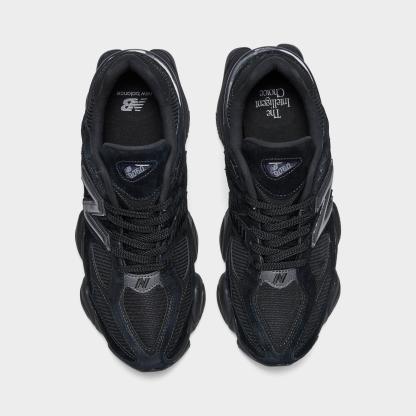Men's New Balance 9060 Casual Shoes - Black/Black/Black - view 5
